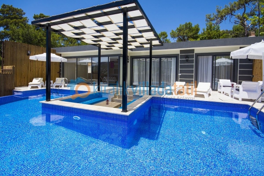 Kalkan İslamlar Köyünde 4 kişilik Tatil Villası